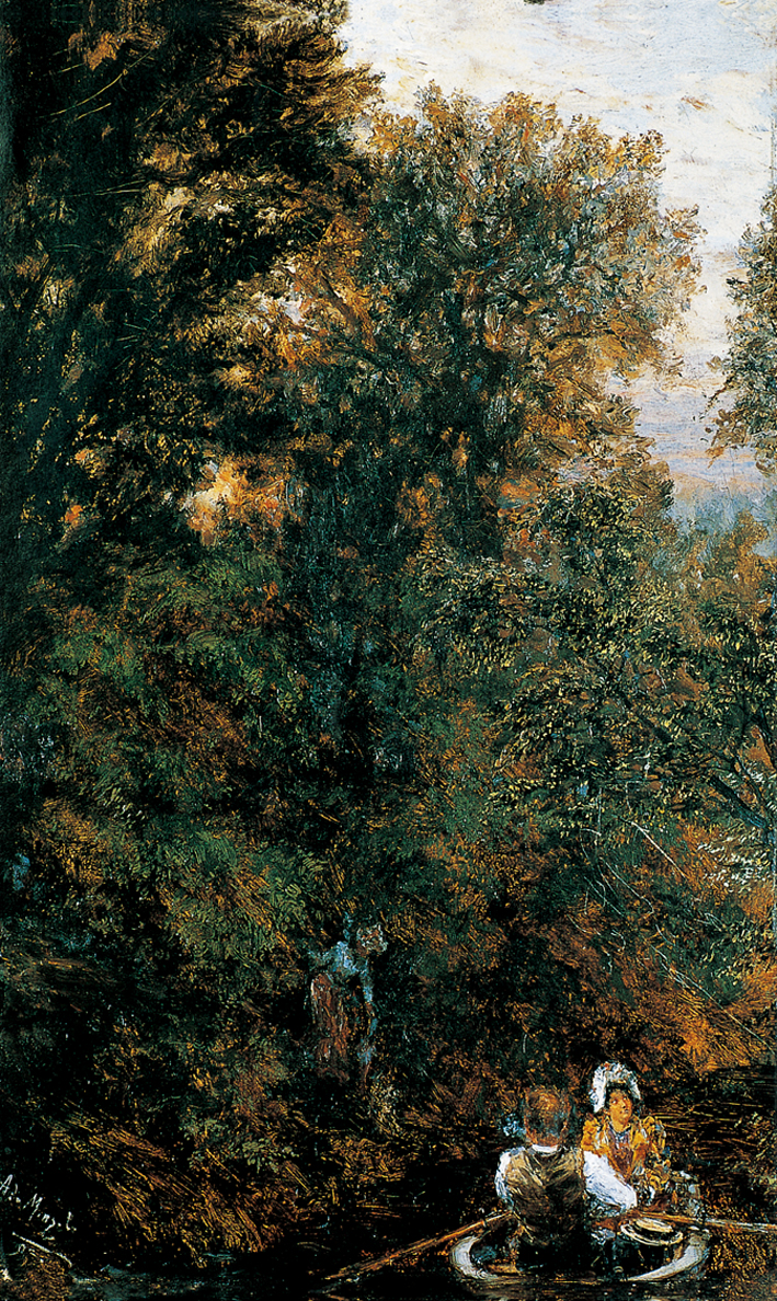  Adolpyh Von Menzel —— 乘小船出游